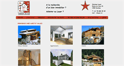 Desktop Screenshot of habitatvalais.ch