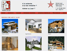Tablet Screenshot of habitatvalais.ch